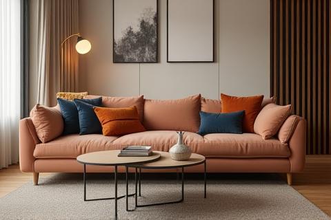 Image accompanying an article about choosing a sofa, showing a stylish sofa in a room